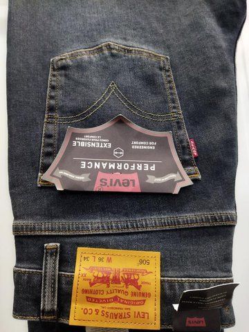 Джинси сірого кольору Levi's 506 506-10 фото