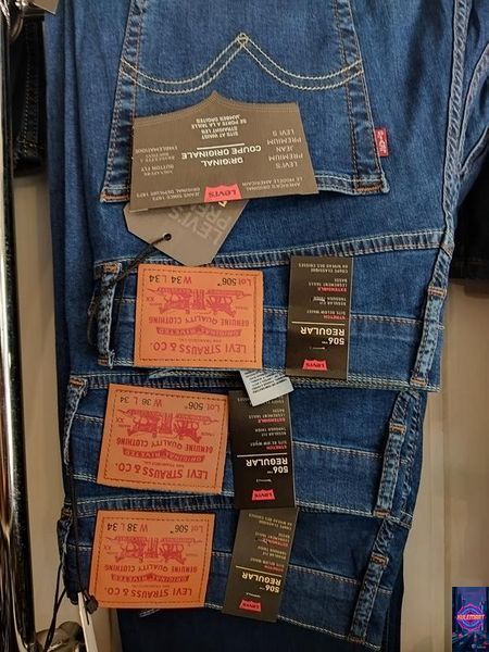 Справжні фірмові чоловічі джинси levis 506-4001-01 jeans 506-4001-01 фото