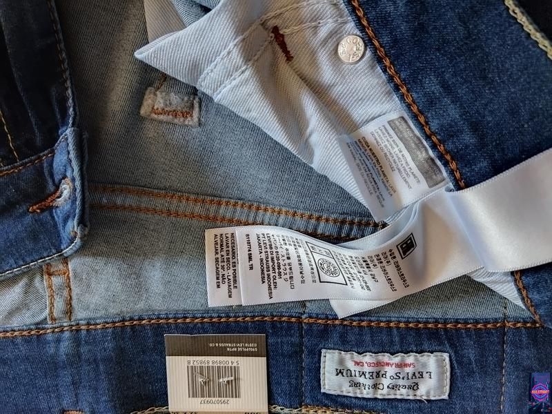 Справжні фірмові чоловічі джинси levis 506-4001-01 jeans 506-4001-01 фото