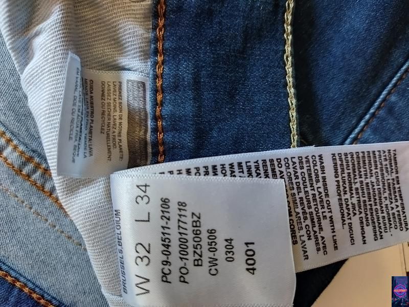 Справжні фірмові чоловічі джинси levis 506-4001-01 jeans 506-4001-01 фото